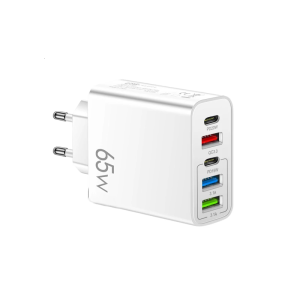 Hiệu quả cao Bộ chuyển đổi sạc USB 65 Wát đầu ra và Loại C Cổng sạc để bàn Hub hoàn hảo cho đồng thời sạc