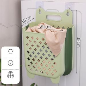 Giỏ Đựng Quần Áo Bẩn Treo Tường Leego Gấp Gọn Thùng Đựng Đồ Đa Năng Nhà Tắm Cho Gia Đình