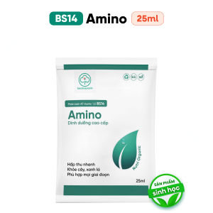 BS14 Amino Dinh Dưỡng Giúp Cây Ra Rễ Khoẻ Xanh Lá 100ml 25ml - Bổ sung Humic - Bác Sĩ Cây Xanh