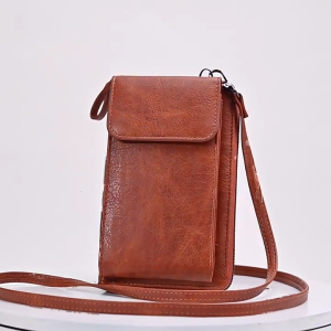 Mini Cellphone Bag Girl Women Fashion Crossbody Sling Bag PU Leather Holder Hasp Shoulder Wallet Bag Handbag