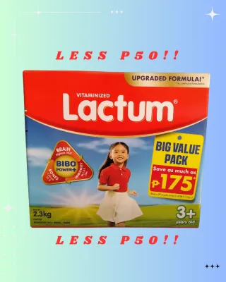 LACTUM 3+ 2.3KG FOR 3YRS UP