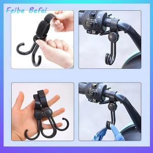 [Feibe Befei] Multifunctional Baby Stroller Double Hooks Shopping Cart Hanging Bag Hanging Buckles Car Back Seat Hook Universal Accessories