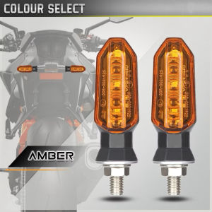 🔥Ready Stock🇲🇾1PAIR RUNNING MINI 3 LED TURNING SIGNAL LIGHT INDICATOR UNIVERSAL SUZUKI KAWASAKI HONDA YAMAHA KTM BMW SYM