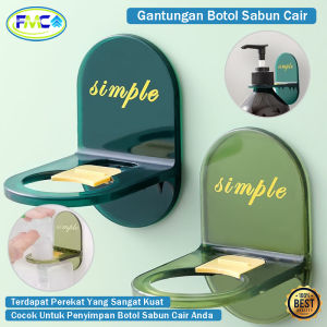 Gantungan Tempel Botol Shampoo Dinding Mandi Holder Bottle Bathroom Botol Sabun Holder Gantungan Botol Braket Gantungan Tempel Murah Serbaguna Kuat