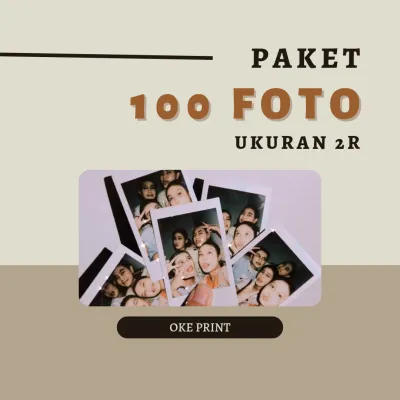 CETAK FOTO UKURAN 2R 100 FOTO TERLARIS DAN TERMURAH PROSES 1 HARI BISA COD