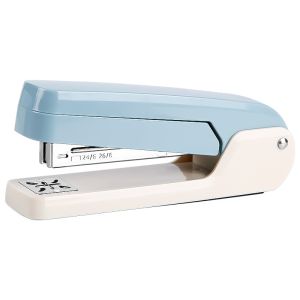 ABS shell steel body 360° Swivel Stapler Household Type Labor-Saving Binding tools for Office/Ochool/Home Tahan lama