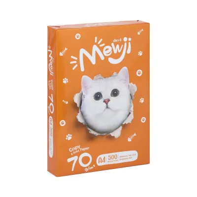 MEWJI กระดาษถ่ายเอกสาร A4 70แกรม 500แผ่น/รีม