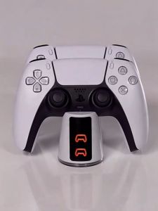 ✅【SG】PS5 Controller Charger DualSense Edge Dual Fast Charging Dock 2 Controller Charging Station with LED Indicator Type-C Charger Stand for PS5 Pro Slim Gaming Controller Accessories