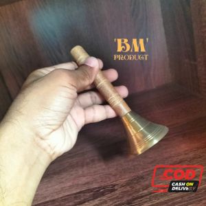 Lonceng Tangkai Kuningan Bel Lonceng Es Krim 1 pcs Lonceng Tangkai Kayu