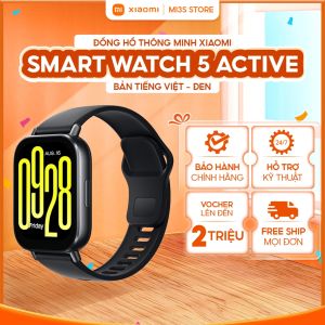 Đồng Hồ Thông Minh Xiaomi Redmi Watch 5 Active | Pin 18 Ngày Nghe Gọi Bluetooth Chống Nước 5ATM