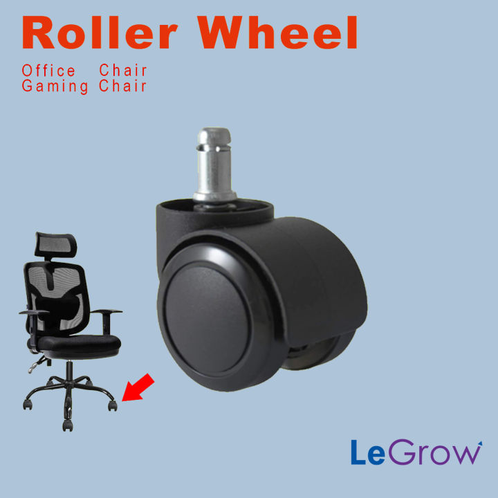 Office Chair Roller Replacement Heavy Duty gaming Chair Caster Twin