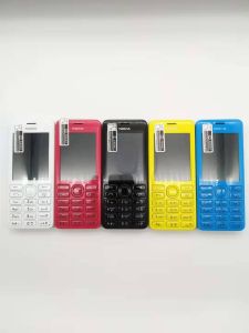 For Nokia 206 2060 Original Unlocked Phone Dual Sim 2G GSM 1.3MP 1100mAh