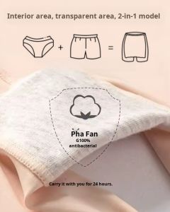 GK-Stock King 2-in-1 Safety Pants for All Seasons Women  Suitable for All Sizes  No Trace  Tummy Control  Hip Lifting