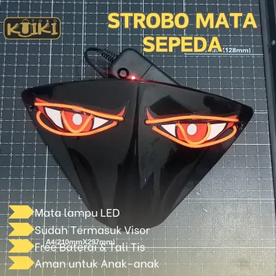 Lampu Strobo Mata untuk Sepeda