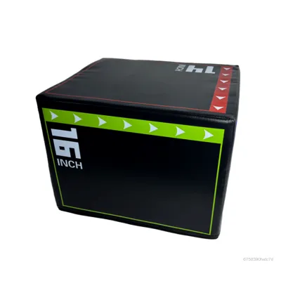 3 in 1 foam plyo jump box for box jumping practice plyometric exercise plyometric box HRTWR Soft Fitness Jumping Box Springboard Jumping Horse Jumping Bench Bouncing Goat Home Adult and Childrens Physical Training S6-FM-SG