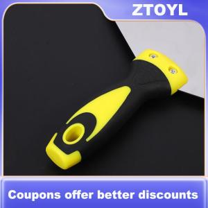 【ZTOYL】 Thép không gỉ Putty dao tường sơn thạch cao bay ARC tro xẻng sơn thức ăn điền scraper lưỡi thìa công cụ xây dựng