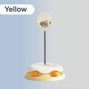 WaggyWaggy Cat Teaser Leak Food Toy Booster Spinning Ball Slow Feeding Mainan Kucing 猫咪漏食玩具 T0011