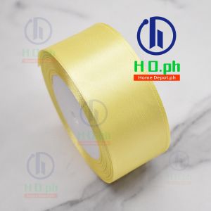 【COD】4cm (25 yards/roll) Satin Ribbon Roll Gift Packaging Ribbon Flower Making DIY Holiday Birthday