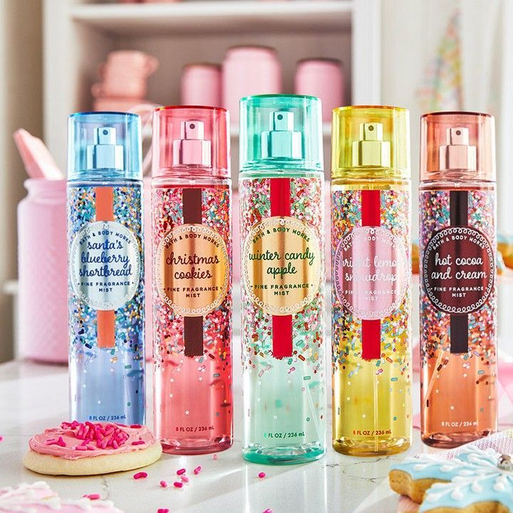 Bath and body online works christmas body spray