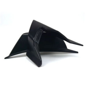 Motorcycle Winglet Fairing Spoiler ABS Matibay Carbon Fiber Honda ADV160 Side Cover 2Pcs