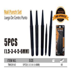 TOOLMAK Alat Ketok Besi 5PCS Punch set TMK20142