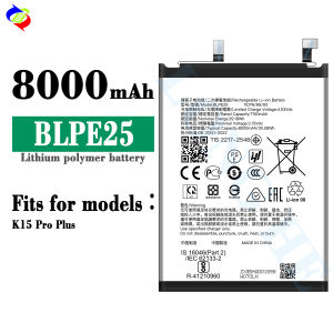 Dimi for Oppo Mobile Phone Battery Blpe258000 MAh Battery K15 Pro Plus