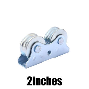 2 In 1 V Groove Sliding Gate Roller Wheel Track Roller Sliding Gate Double Roller Bearings Gate