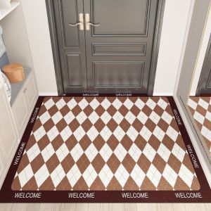 Karpet Lantai Kulit Anti Slip Anti Lecet Alas Lantai Keset Kaki Keset Lantai Bahan Premium Quality Waterproof