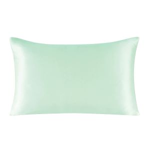 100% Natural Mulberry Silk Pillowcase Zipper Pillowcases Pillow Case For Healthy Standard Queen King Multicolor