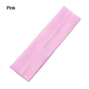 NOBLELYN 1PC Fashion Fitness Yoga Headwear Sports Headbands Solid Color Elastic Yoga Hair Bands