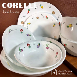 Corelle USA - Salad Season - [Bán lẻ] 01 Món Tô Chén Dĩa Chủ Đề Salad