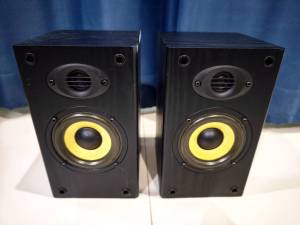 ลำโพง HomeSound MS-210J แอมป์ขยายในตัว เสียงดี ปรับโทนเสียงครบ แจ๊คชุบทอง