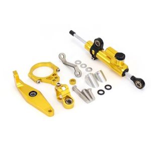 Motorcycle modification accessories Yamaha MT-09 SP 2021- Steering stability damping bracket titanium damper