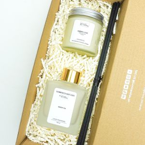 Special Bundle - 100ml Scented Soy Candle + Reed Diffuser