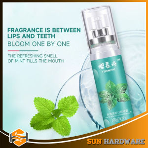 SUN HARDWARE Yingmushi Mouth Spray Breath Mint Peach Breath Oral Spray 20ml