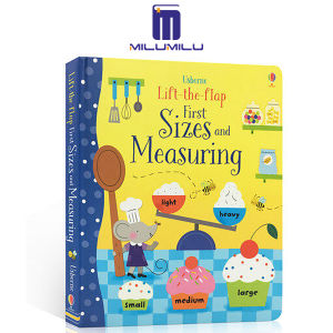 Lift-the-Flap First Sizes and Measuring Usborne Children learn to measure and turn over paper and board