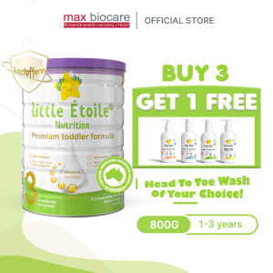 [Buy 3 Get 1 Free Gift] Bundle of 3 tins Little Étoile Nutrition Toddler Milk Formula Stage 3 ( 1-3 years ) 800G