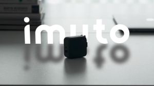 imuto 65W USB C Compact Wall Charger GaN PPS Fast Dual-Port Foldable Travel Charger for Pro/Air Chromebook GalaxyBook XPS 13 Pixelbook Surface iPad Pro Steam Deck and More