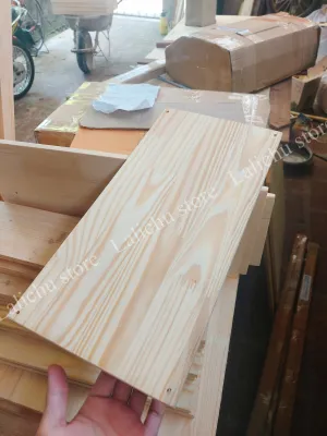 Kệ Gỗ Treo Tường Dây Thừng 2 Tầng Kệ Decor Treo Tường Để Cây Cảnh Chậu Hoa Trang Trí Phòng