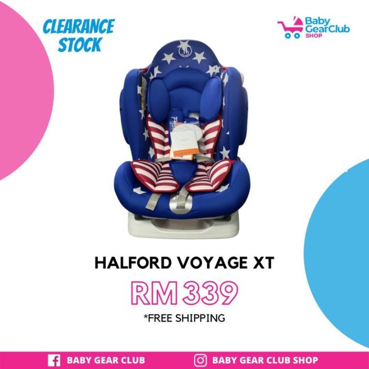 READY STOCK HALFORD VOYAGE XT Carseat Lazada