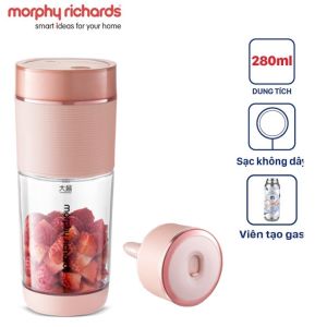 Máy xay sinh tố tạo ga cầm tay Morphy Richards MR9801 260ml - Hàng Nhập Khẩu (Bảo hành 24 tháng)