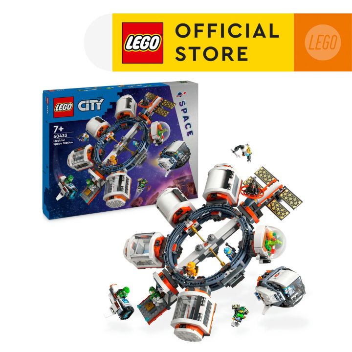 LEGO City 60433 Modular Space Station Building Toy (1097 Pieces) | Lazada