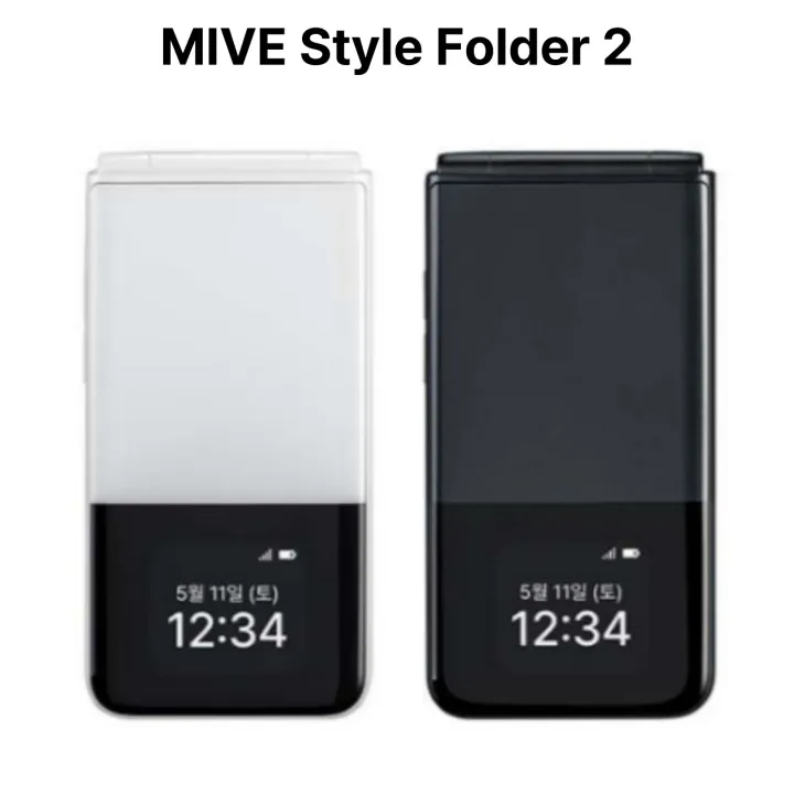 MIVE%20Style%20Folder2%2032GB%20AT-M140/Flip%20phone,%20feature%20phone%5BNew%20Box%5D%20-%20Image%202