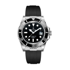 【START】Mens Watch Diving Watch Luminous Waterproof Automatic Mechanical Watch Calendar Function Sports Mens Watch