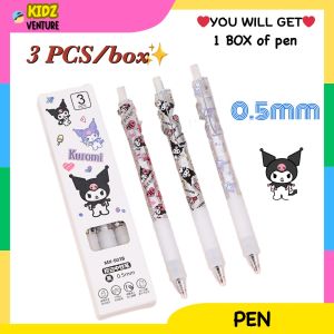 (READY STOCK)Capybara Pendant 0.5mm Black Gel Pen Stationary Kid Birthday Present Gift 卡皮巴拉黑色中性笔0.5毫米文具gel pen