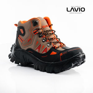 SEPATU PRIA BOOTS SAFETY LOW PENDEK KERJA PROYEK GUNUNG HIKING LAVIO GRADIEN KUALITAS TERJAMIN