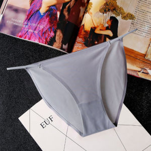 U-2230  กางเกงในไร้ขอบทรงบิกี่นี่ ขาเว้าสูง รอบขากว้าง