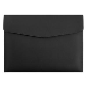 Business Folder Water Resistant Leather Document Organiser Carrying Case Magnetic Button Closure 330x240cm for Office