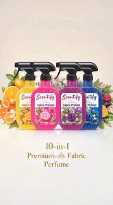Scentify Fabric Perfume Spray 370ml Pewangi Fabrik Tahan Lama Anti Bau Hapak Deodorizer 衣物香氛喷雾 持久除味
