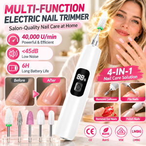 Multifunctional Electric Nail Trimmer Portable Nail Grinder Polisher Handheld Manicure Pedicure Nail Care Tool